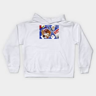 Fry Up - British Cuisine Kids Hoodie